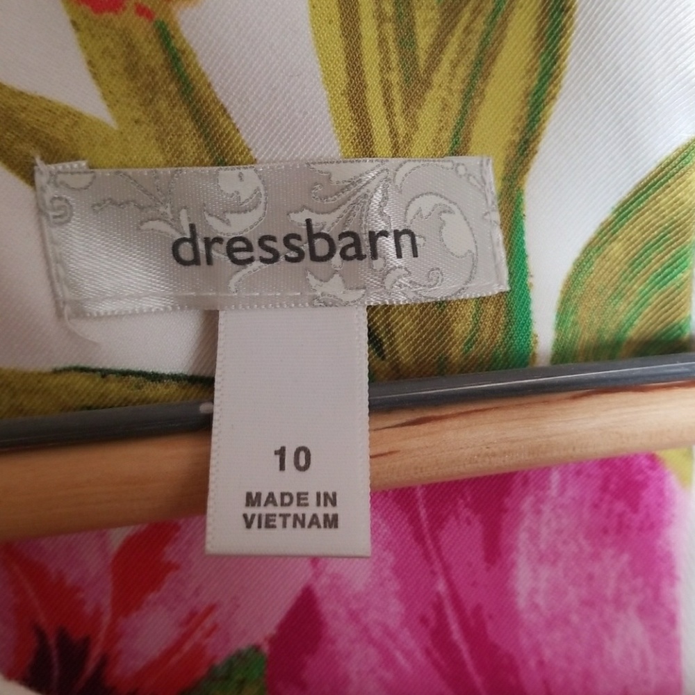 13# Dress barn floral sleeveless - Picture 3 of 4